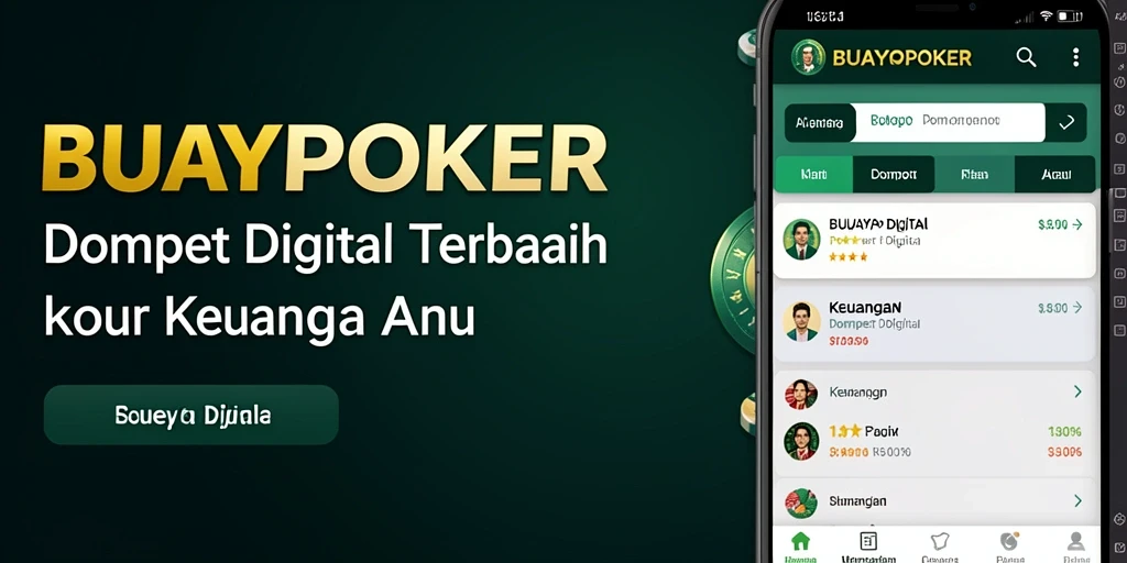 Antarmuka BUAYAPOKER yang sederhana dan fungsional.