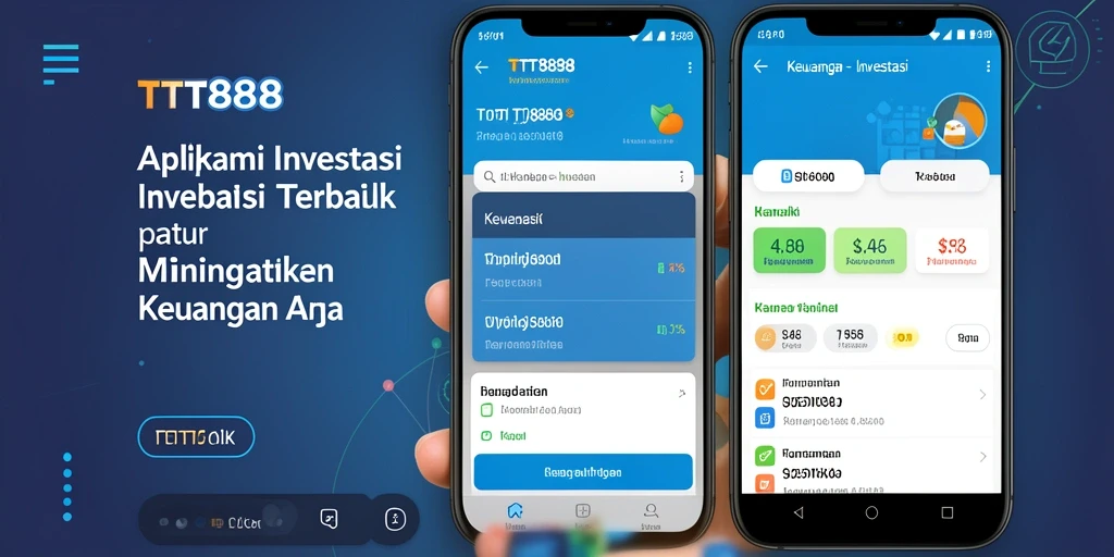 Antarmuka intuitif TTT888 menunjukkan berbagai pilihan investasi.