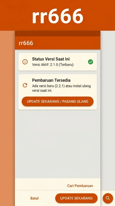 Riwayat Versi rr666 untuk Pengguna Android